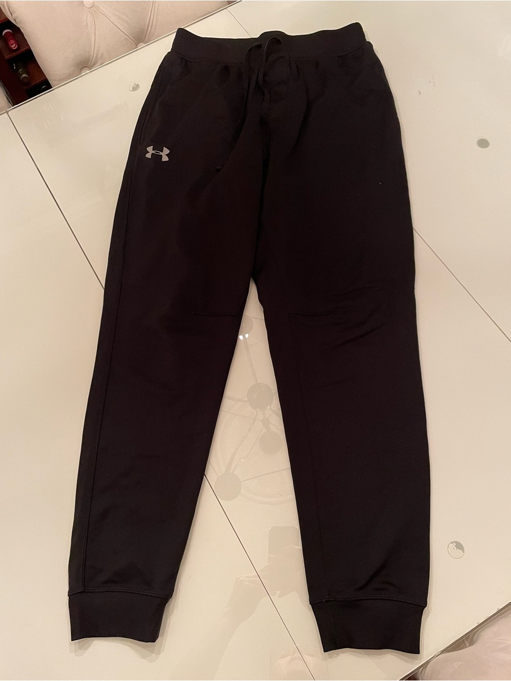 Under Armour Black Men's Jogger Sweatpants with Logo